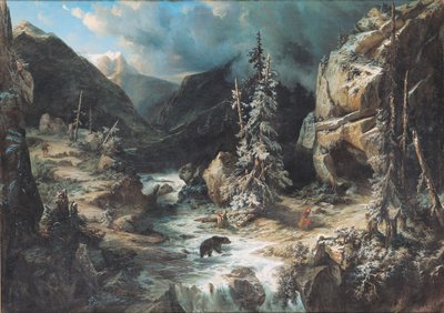 The Route to Maladetta by Leonard Alexis Dalige de Fontenay